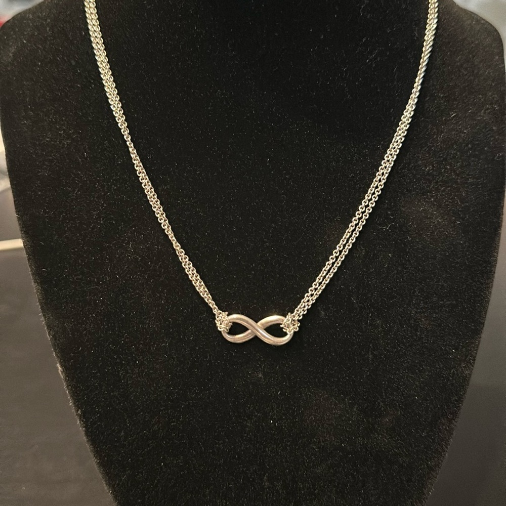 Tiffany infinity necklace